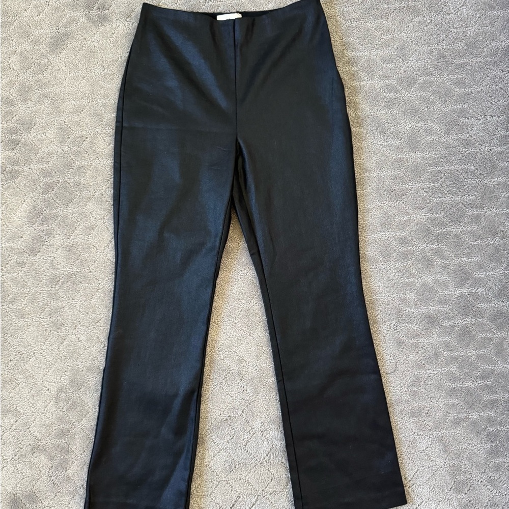 Tuckernuck Waxed Denim Cropped Kick-Flare Ashford